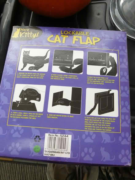 Photo of free Unused lockable cat flap. Here Kitty brand. (Kempsey WR5) #2