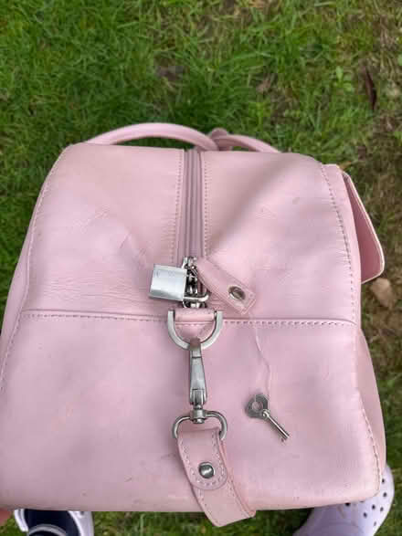 Photo of free M&S pink leather bag (Henley-On-Thames RG9) #4