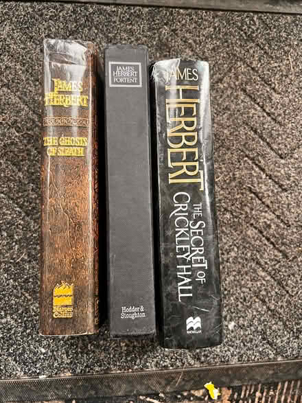 Photo of free 3 x James Herbert books (Spondon DE21) #1