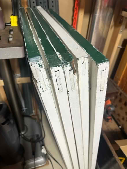 Photo of free Wooden window screens (Belle mead) #2