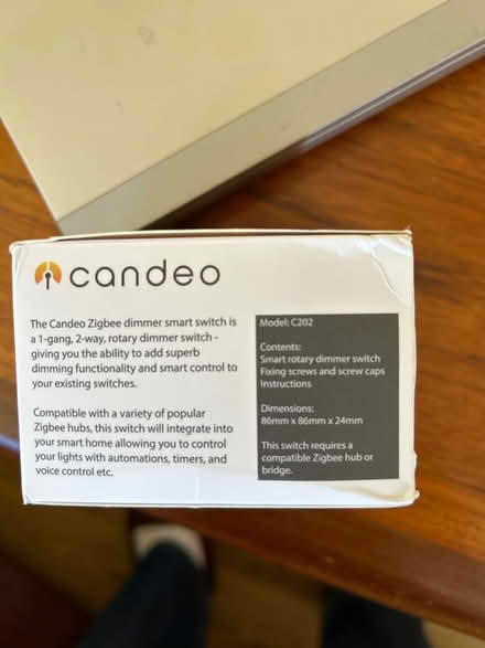 Photo of free ZIGBEE Smart Dimmer Switch (Wallington PO16) #2