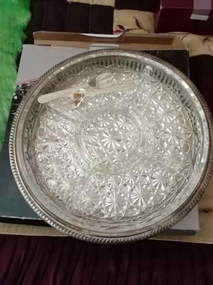 Photo of free Silver plated relish nibbles tray (Tonbridge) #3