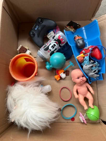 Photo of free Random toys and things for babies (Vic Park north of Eglinton) #1