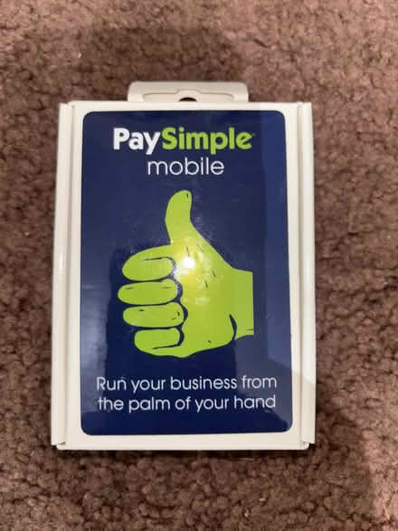 Photo of free PaySimple phone payment device (Mitty High area) #1