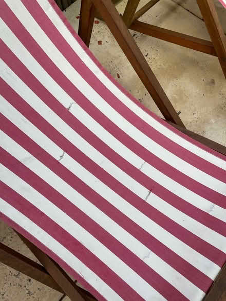Photo of free 2 wooden deckchairs (Hillarys 6025) #2