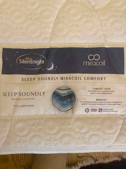 Photo of free Immaculate king sized mattress (Oldfield Park, Bath) #1