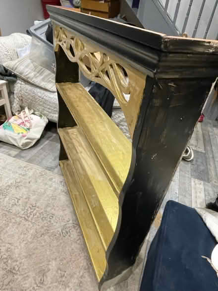 Photo of free Solid wood decorative shelf (EN6 South Mimms) #3
