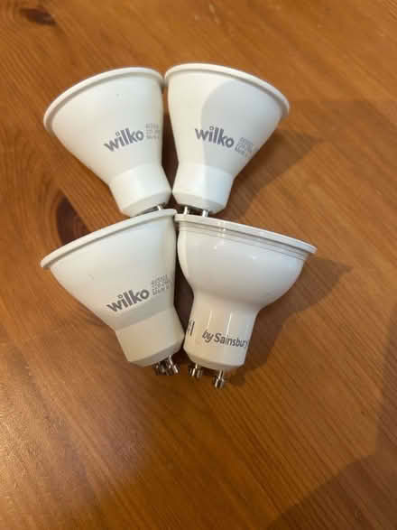 Photo of free 4 x LED spot lights GU10 - used but working (Shenley Fields B29) #2