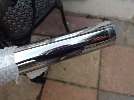 Photo of free Chrome plated brass waste pipe (Seaford, East Sussex) #1