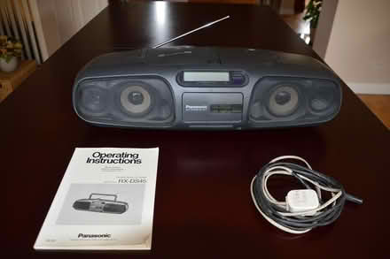 Photo of free Panasonic portable stereo system (Beaconsfield HP9) #2
