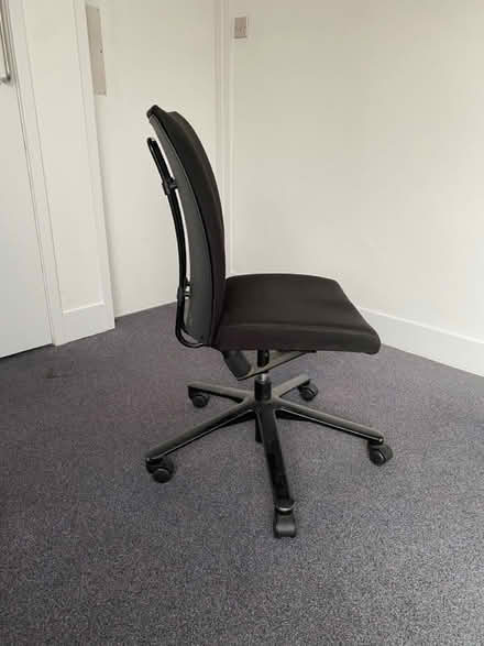 Photo of free Black office chair (Dorking Town Centre RH4) #2