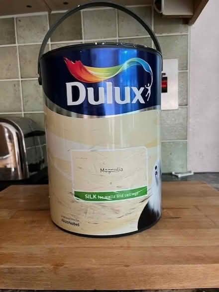 Photo of free Dulux Magnolia Vinyl Silk paint (Headington Oxford OX3) #1