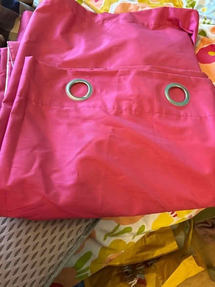 Photo of free Dunelm pink curtains (Stanley DE7) #1
