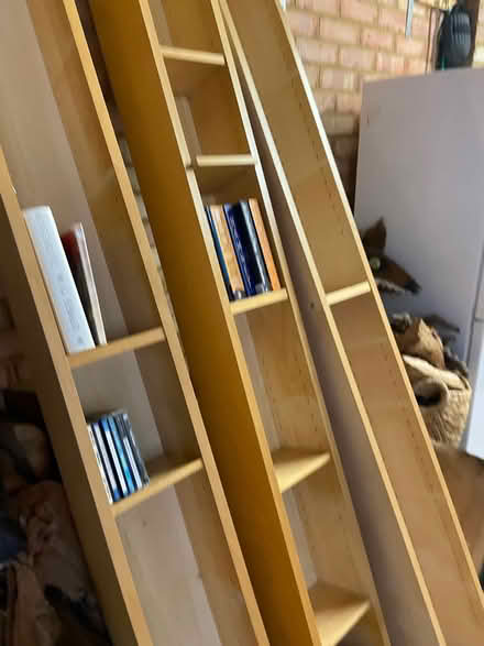 Photo of free 3 narrow Billy book/CD cases (Bookham) #1