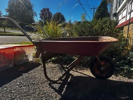Photo of free rustic wheelbarrow (Ambler) #2
