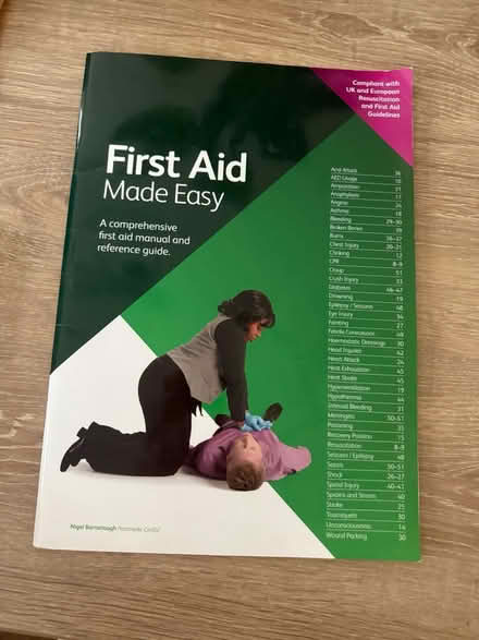 Photo of free First aid book-good condition (Welling DA16) #1