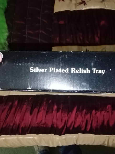 Photo of free Silver plated relish nibbles tray (Tonbridge) #2