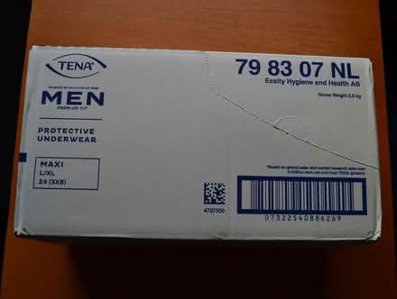 Photo of free Tena for men (Glenrothes KY7) #1
