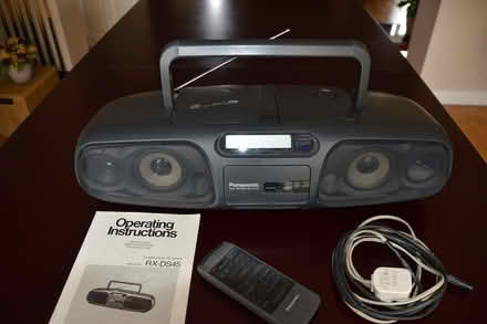Photo of free Panasonic portable stereo system (Beaconsfield HP9) #1