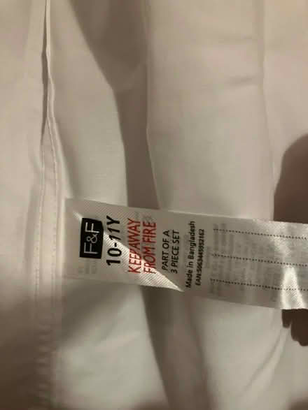 Photo of free 3 x new white shirts size 10-11yrs (ME1) #2