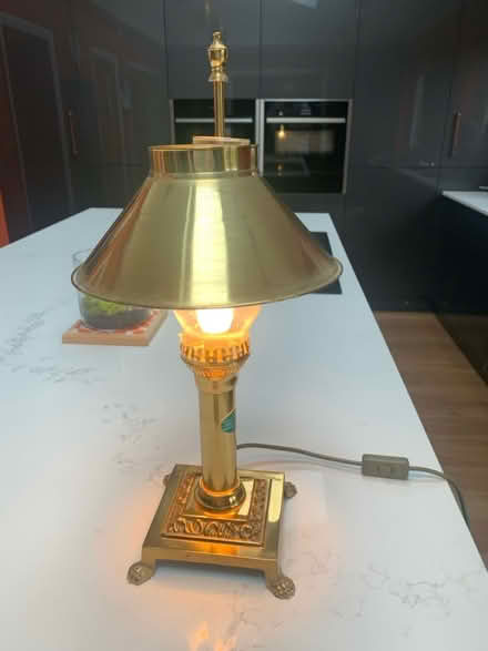 Photo of free Brass desk lamp (Hoddesdon, EN11) #1