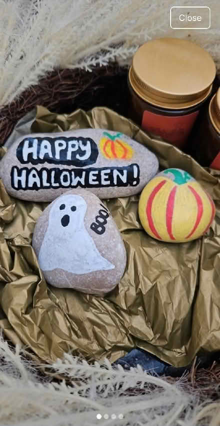 Photo of free Painted Halloween Rocks (Slyne-with-Hest LA2) #1