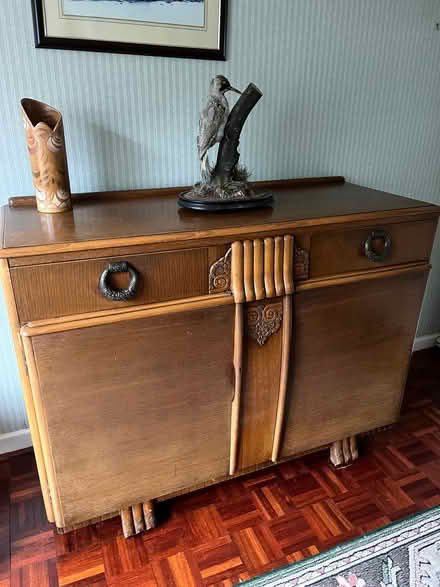 Photo of free Dining table 4 chairs and sideboard (Oakdale Gwent) #2