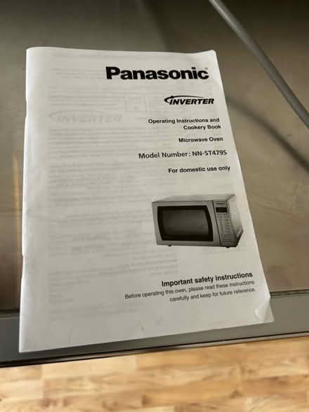 Photo of free Panasonic microwave large (En14bh EN1) #2