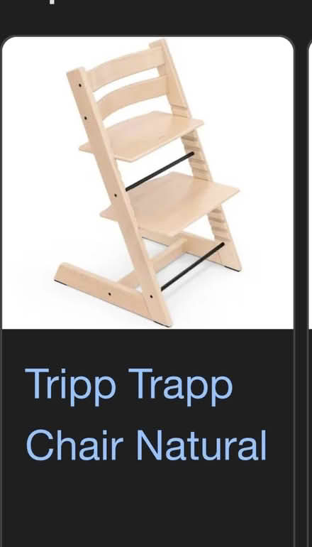 Photo of Stokke Tripp trapp chair (Marcham OX13) #1