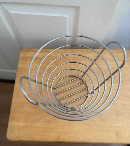 Photo of free Chrome fruit basket - 25 cm diameter (Lemsford AL8) #2