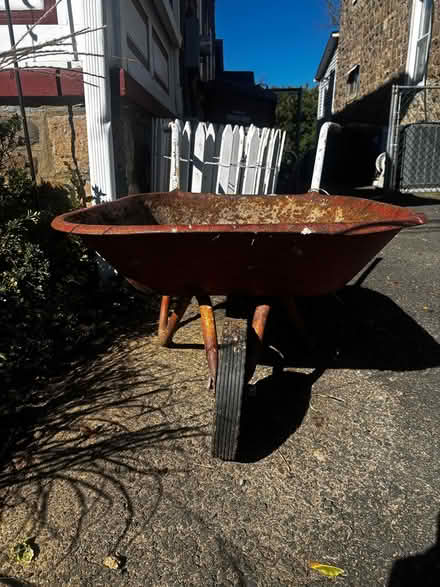 Photo of free rustic wheelbarrow (Ambler) #3