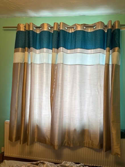 Photo of free Curtains 182cm drop x 167cm width (Stanley DE7) #1
