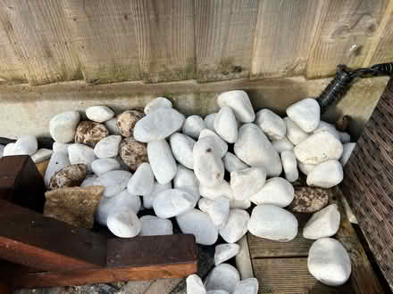 Photo of free Large white pebbles (Tetbury GL8) #1