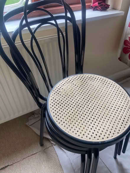 Photo of free 3 metal chairs (Woodside CR0) #2