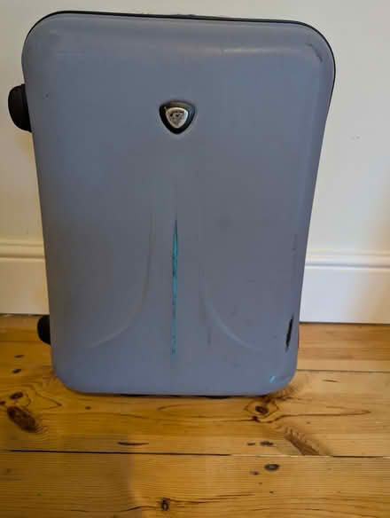 Photo of free Suitcase pale blue hard shell wheelie (Portslade by Sea BN3) #1