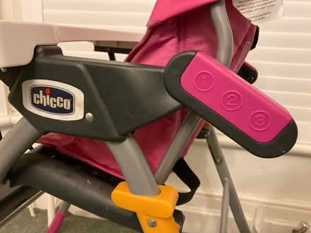 Photo of free Highchair - folding - pink (Eltham, SE9) #4