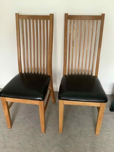 Photo of free Two dining chairs (Chorley SK9) #1