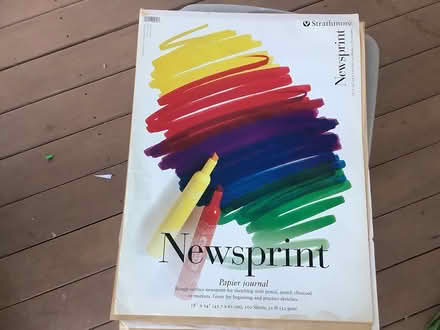 Photo of free Newsprint apparently pad (Brightwood, Washington D) #1
