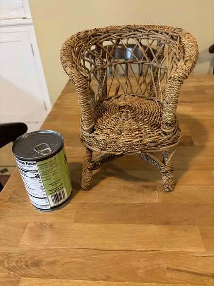 Photo of free Antique Doll chair (Redwood City, Mt. Carmel) #1