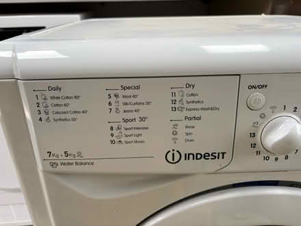 Photo of free Indesit washing machine (Brimfield, Ludlow) #3
