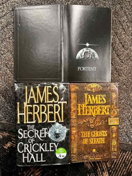 Photo of free 3 x James Herbert books (Spondon DE21) #2