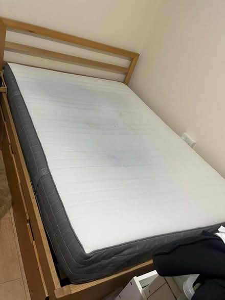 Photo of free Ikea Morgedal double mattress (SW15 Putney Vale) #2