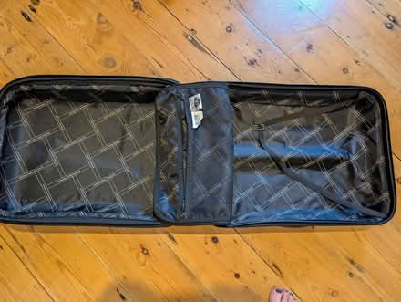 Photo of free Suitcase pale blue hard shell wheelie (Portslade by Sea BN3) #2