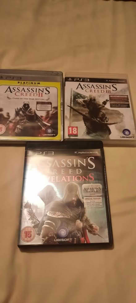 Photo of free 3 peace of PlayStation 3 (CR7 8AZ) #1