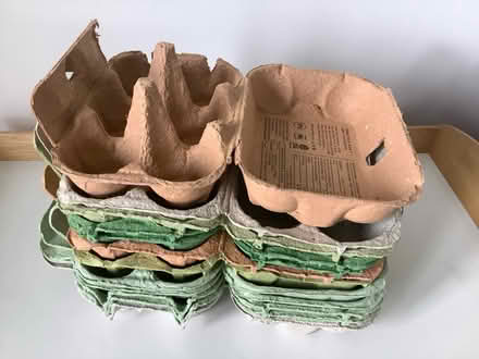 Photo of free 12 half dozen egg boxes (RH15) #1