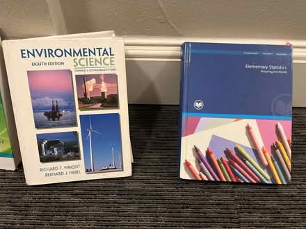 Photo of free Textbooks on nursing, stats, env sc (Adams Morgan (20009)) #1