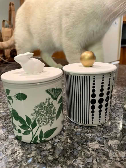 Photo of free Empty decorative candle containers (Weymouth Landing) #4
