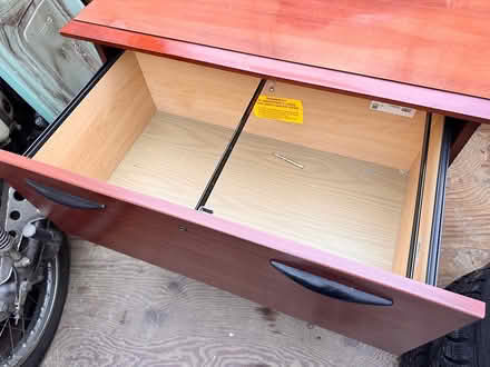 Photo of free Wood 2 drawer file cabinet (Woodridge) #2