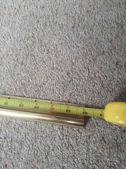 Photo of free Gold coloured carpet threshold (Stroud central) #3