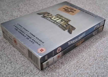 Photo of free Tomb Raider 2-movie boxset (Boughton Monchelsea ME17) #1